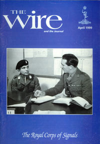 David Horsfield with King Hussein at Sandhurst
